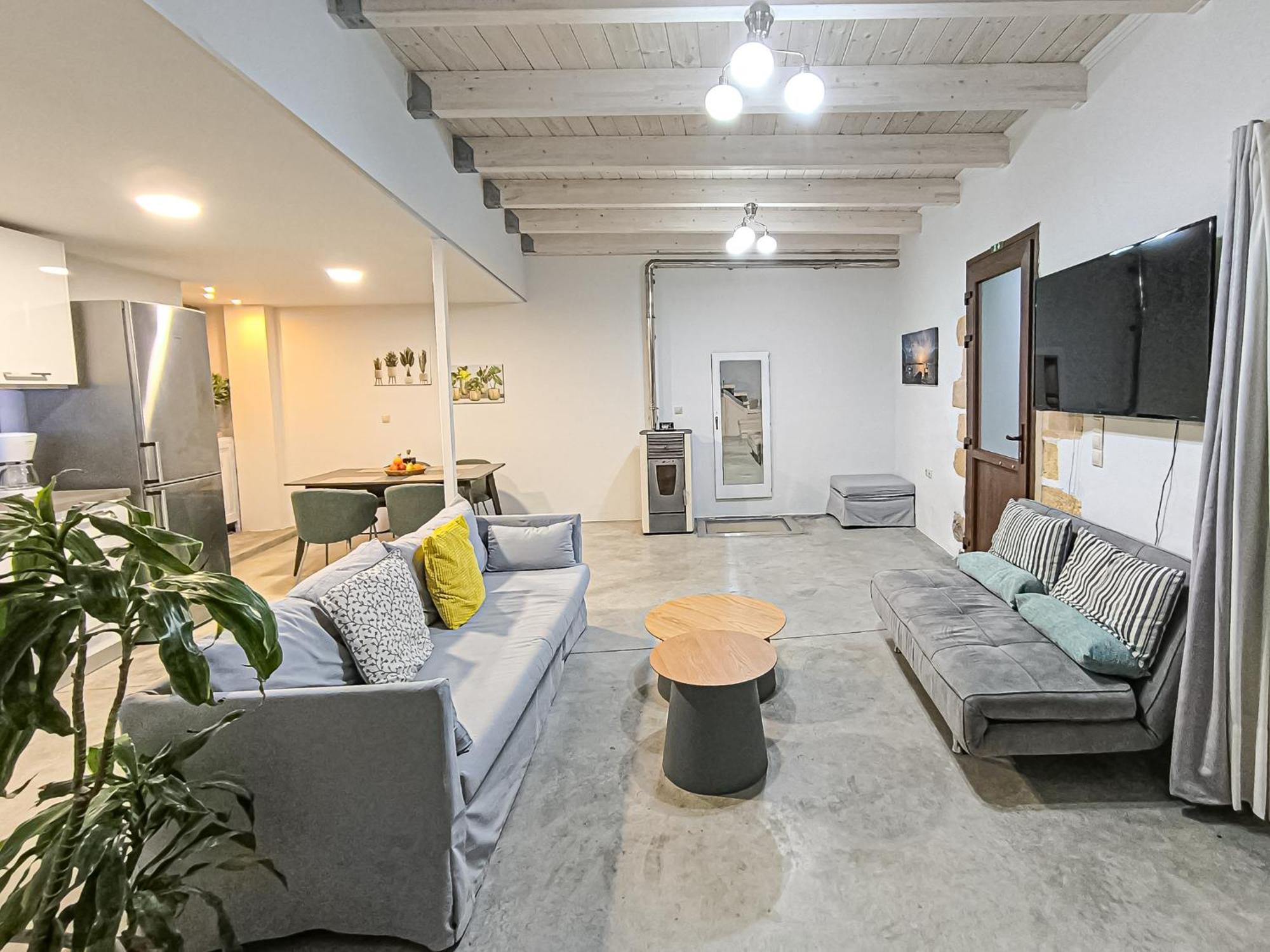 Charming Old Tannery House With Spacious Veranda And Stunning Sea View! Khania Eksteriør bilde