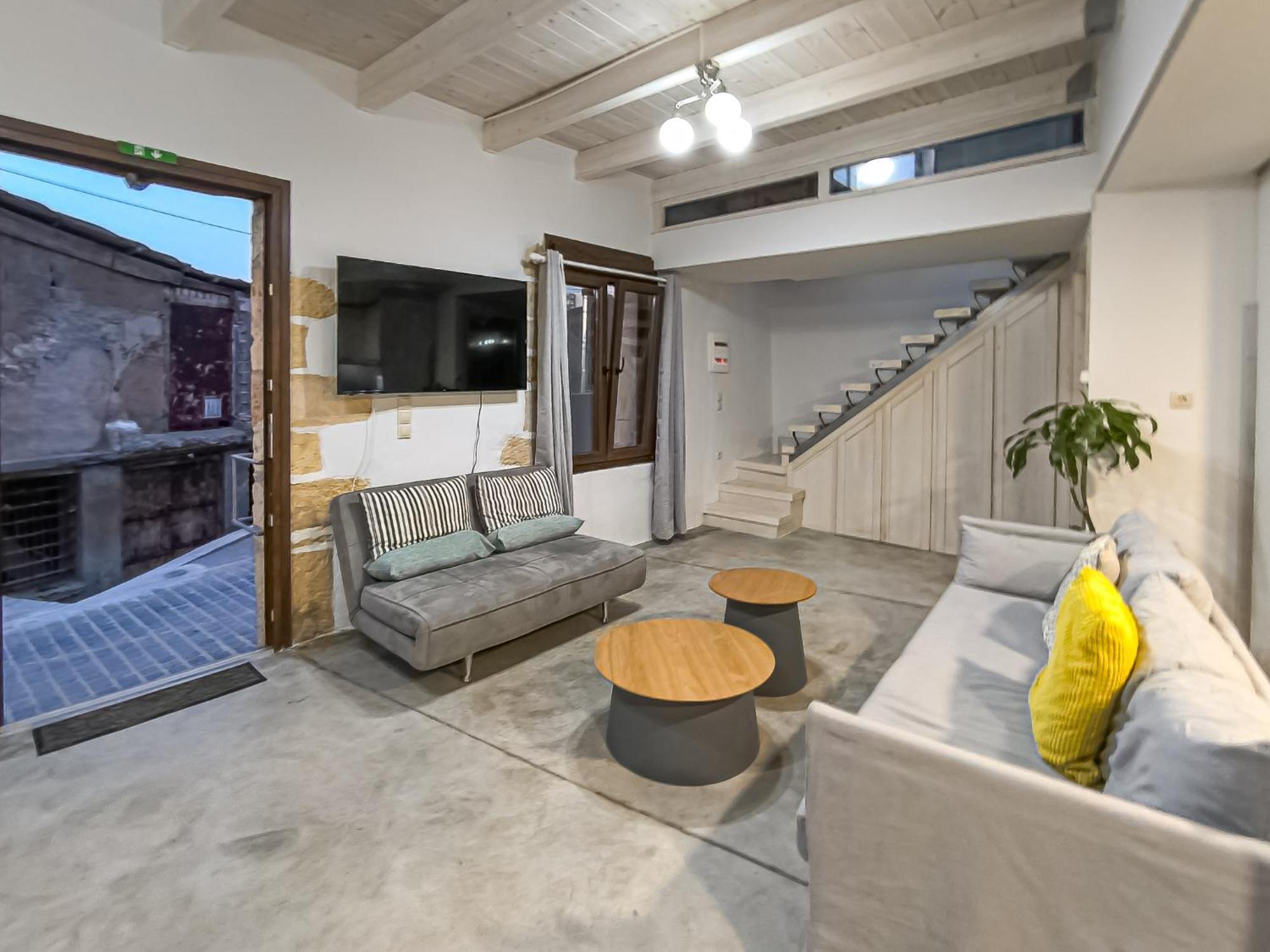 Charming Old Tannery House With Spacious Veranda And Stunning Sea View! Khania Eksteriør bilde