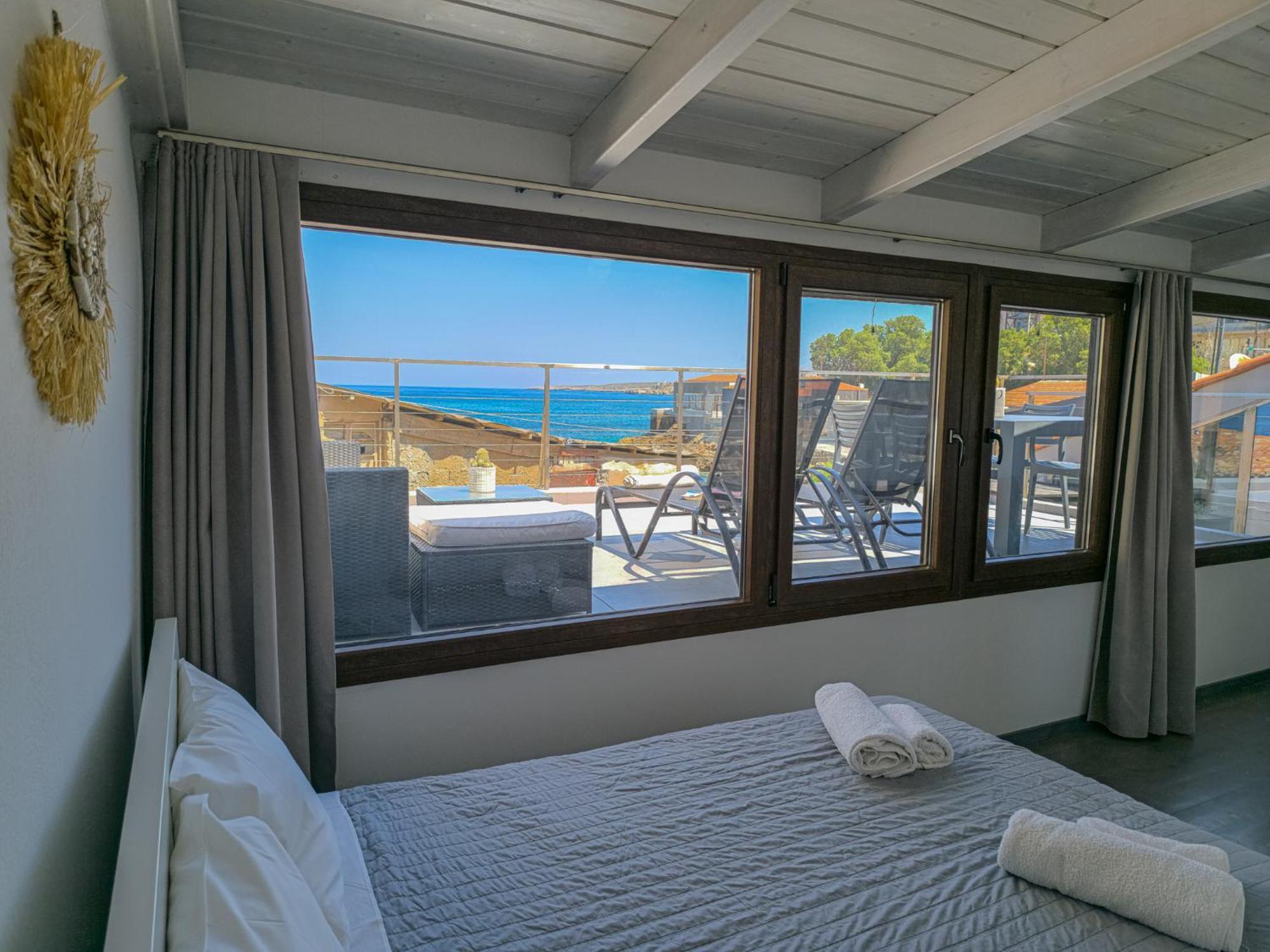 Charming Old Tannery House With Spacious Veranda And Stunning Sea View! Khania Eksteriør bilde