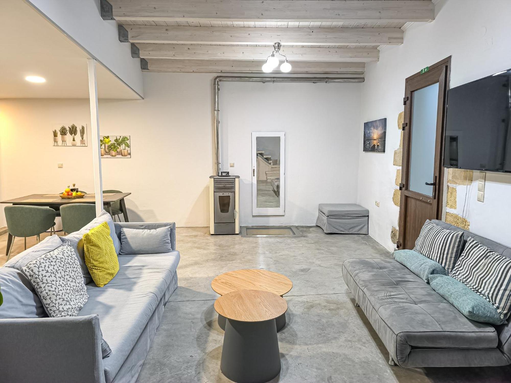 Charming Old Tannery House With Spacious Veranda And Stunning Sea View! Khania Eksteriør bilde