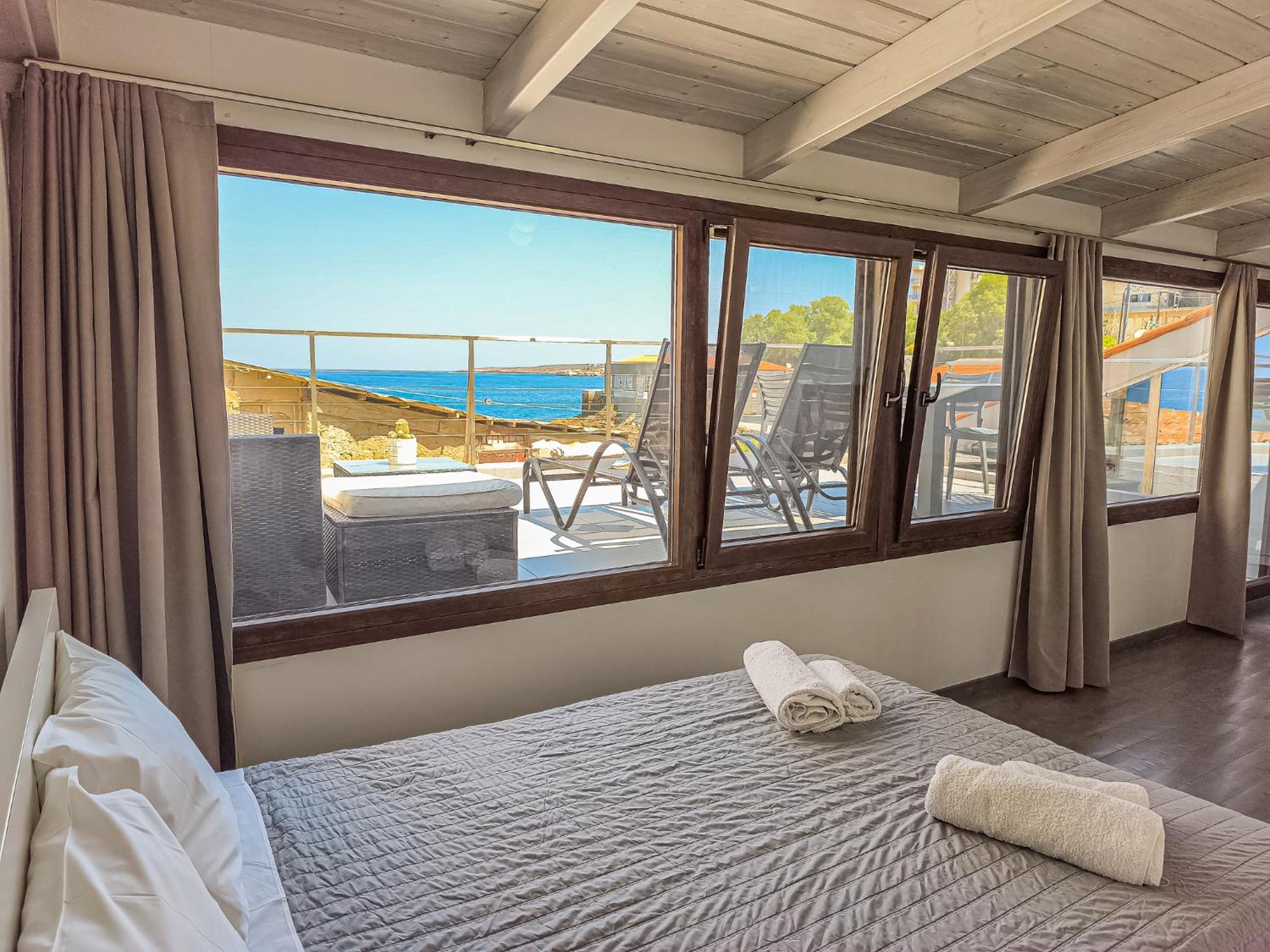 Charming Old Tannery House With Spacious Veranda And Stunning Sea View! Khania Eksteriør bilde