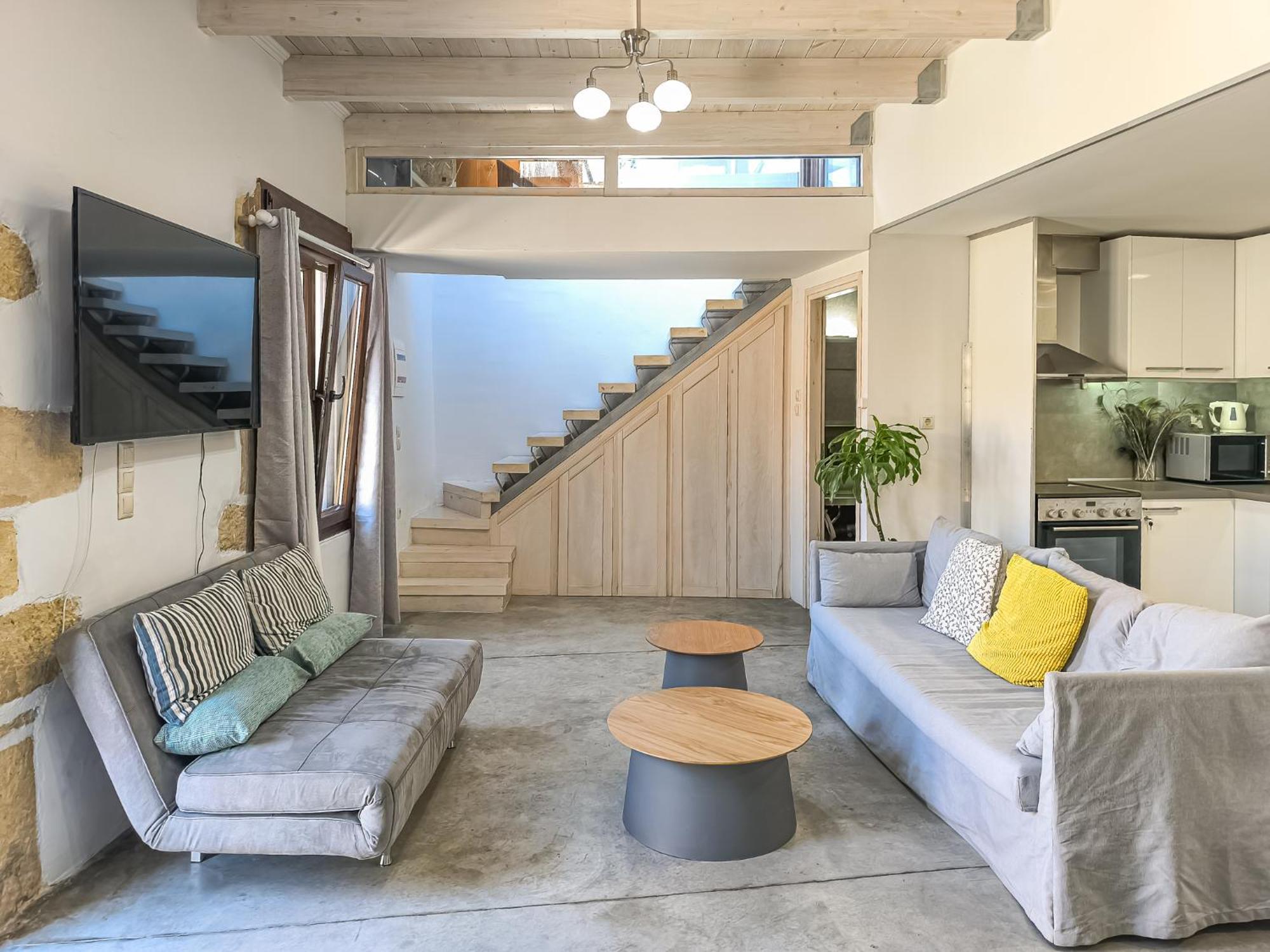Charming Old Tannery House With Spacious Veranda And Stunning Sea View! Khania Eksteriør bilde
