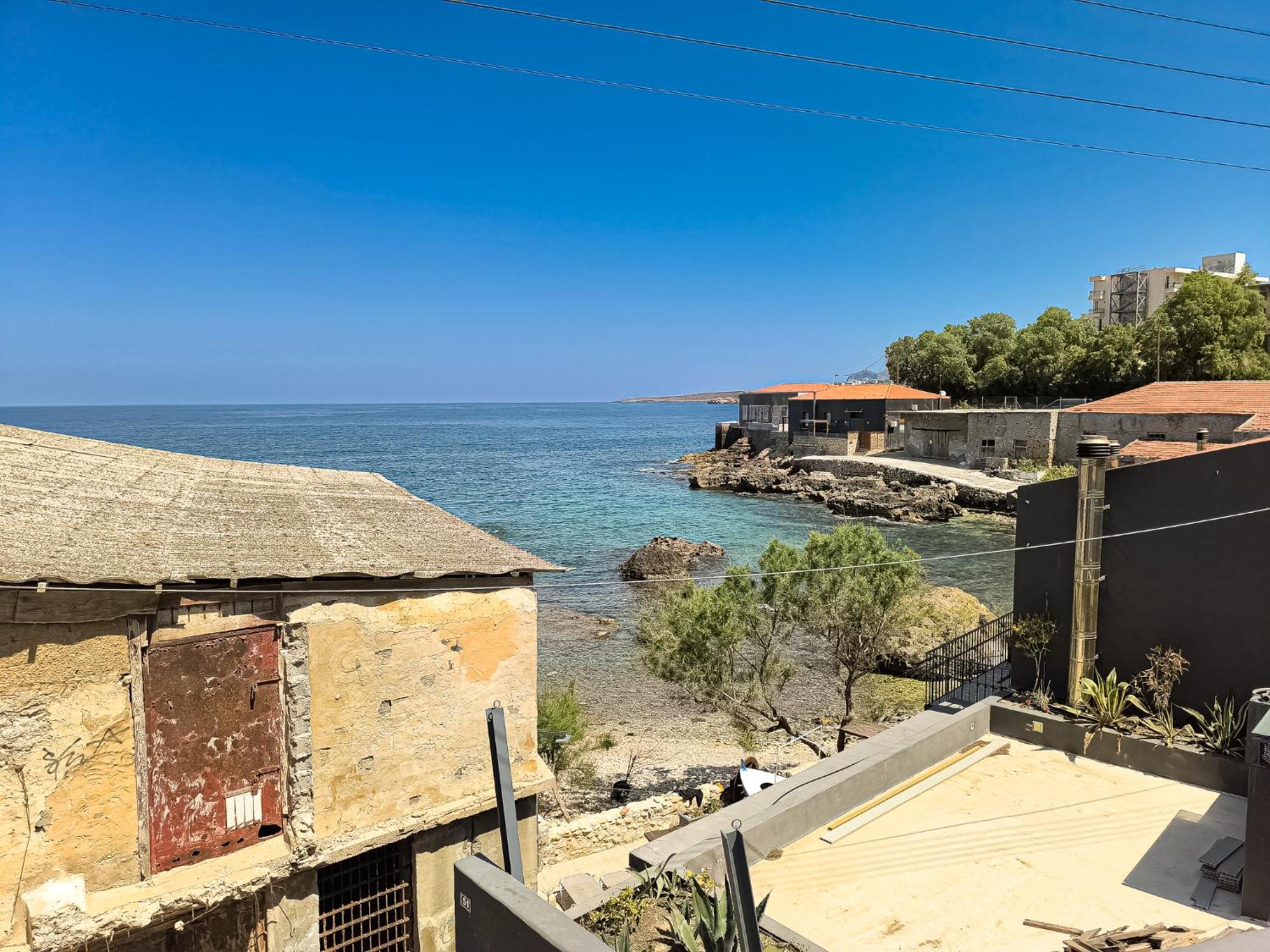 Charming Old Tannery House With Spacious Veranda And Stunning Sea View! Khania Eksteriør bilde