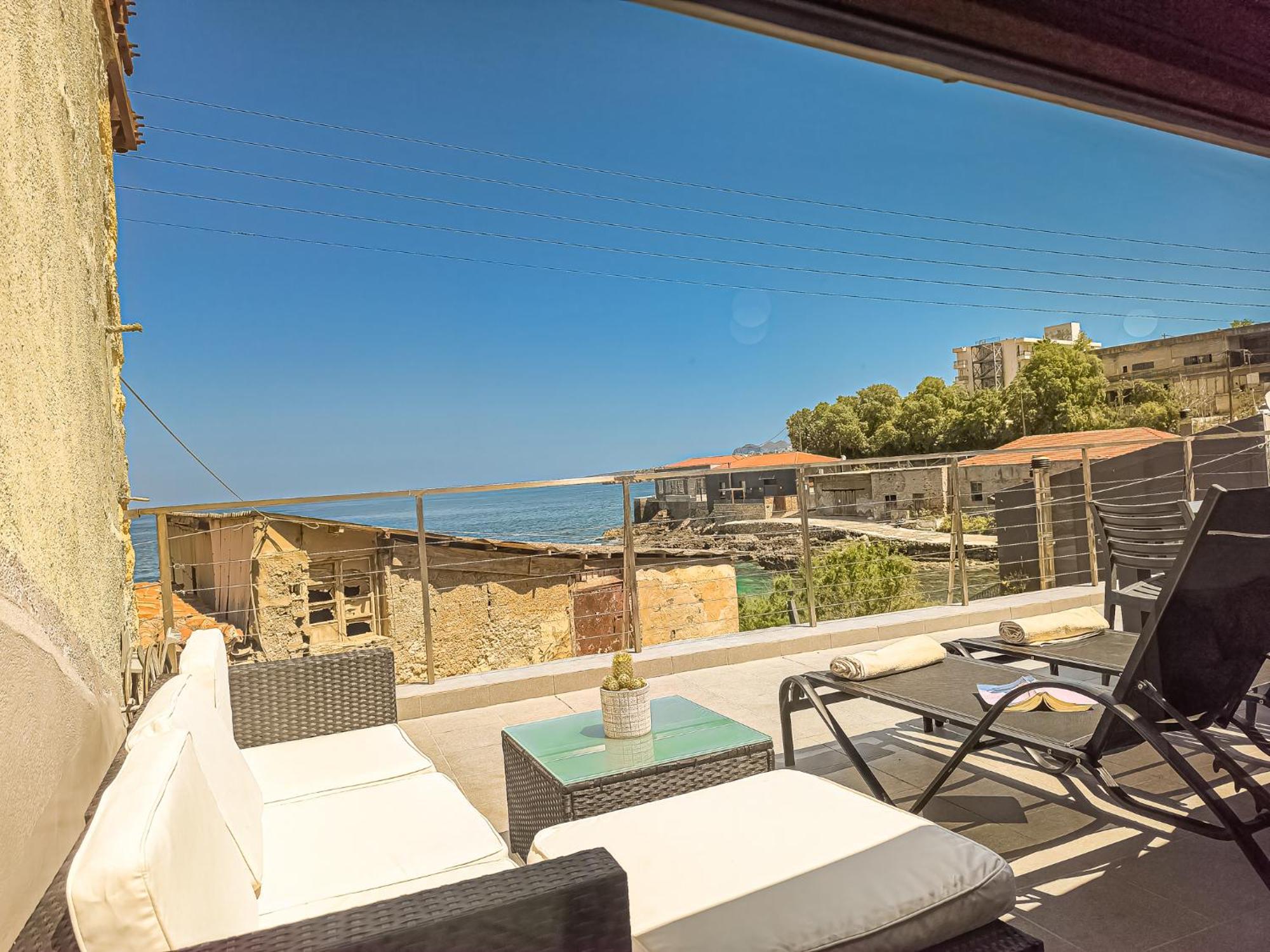 Charming Old Tannery House With Spacious Veranda And Stunning Sea View! Khania Eksteriør bilde