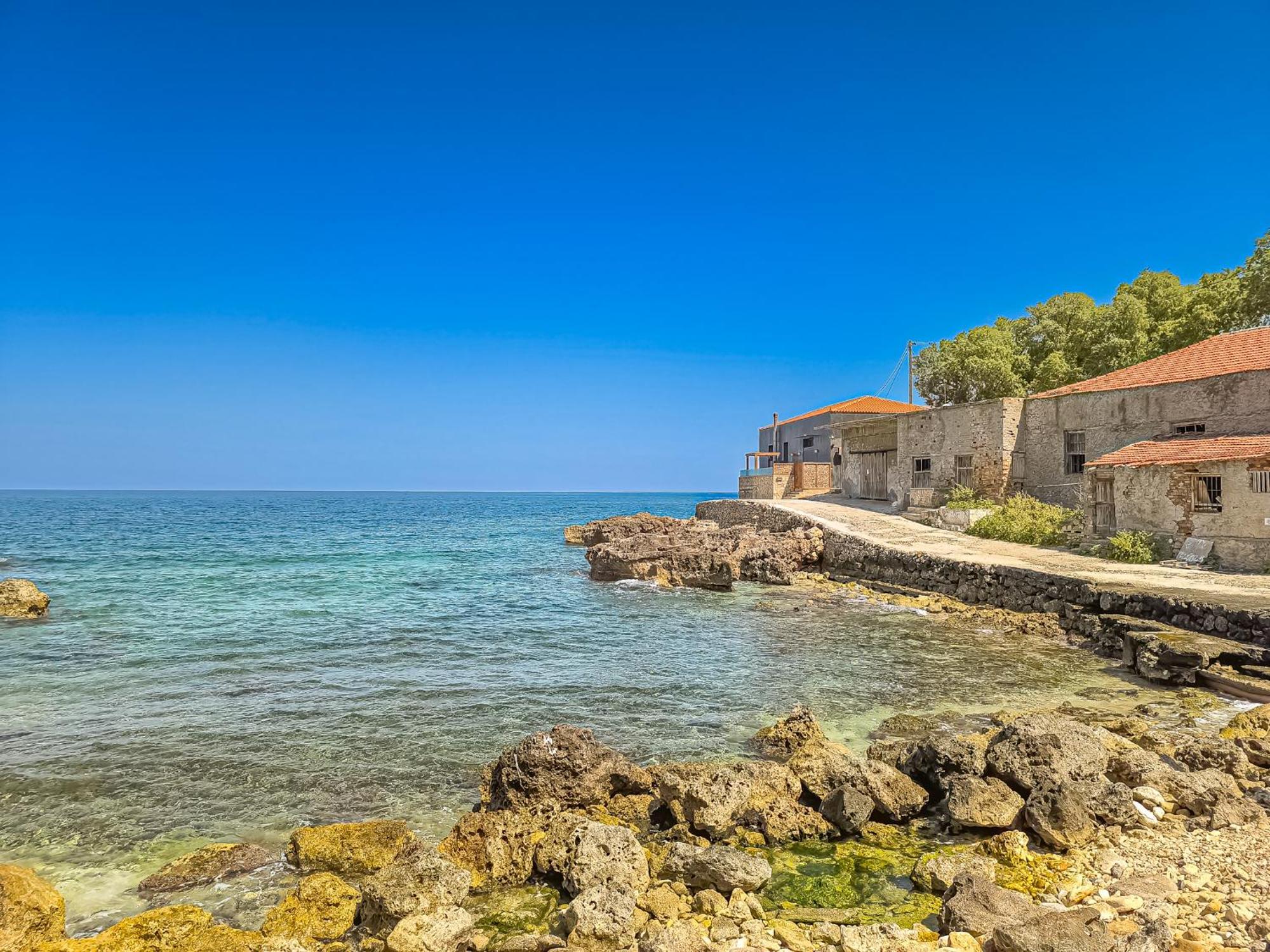 Charming Old Tannery House With Spacious Veranda And Stunning Sea View! Khania Eksteriør bilde