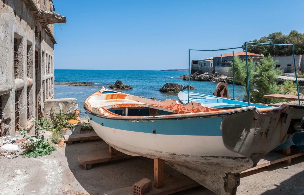 Charming Old Tannery House With Spacious Veranda And Stunning Sea View! Khania Eksteriør bilde